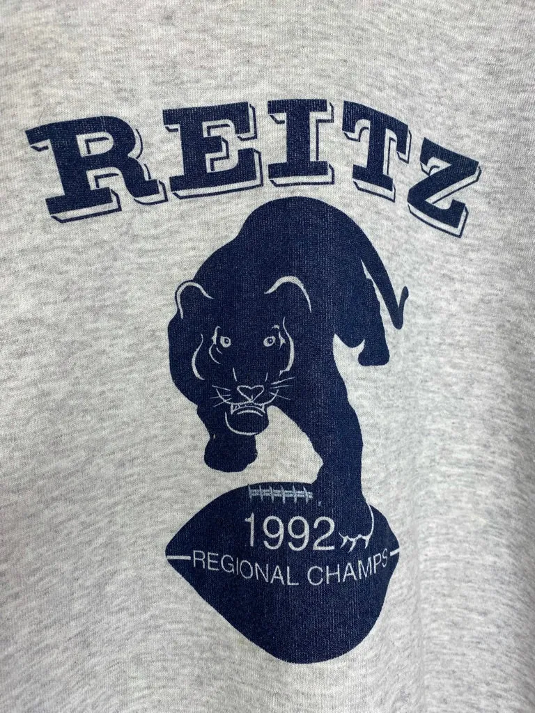 1992 Reitz Panthers Crewneck: XL