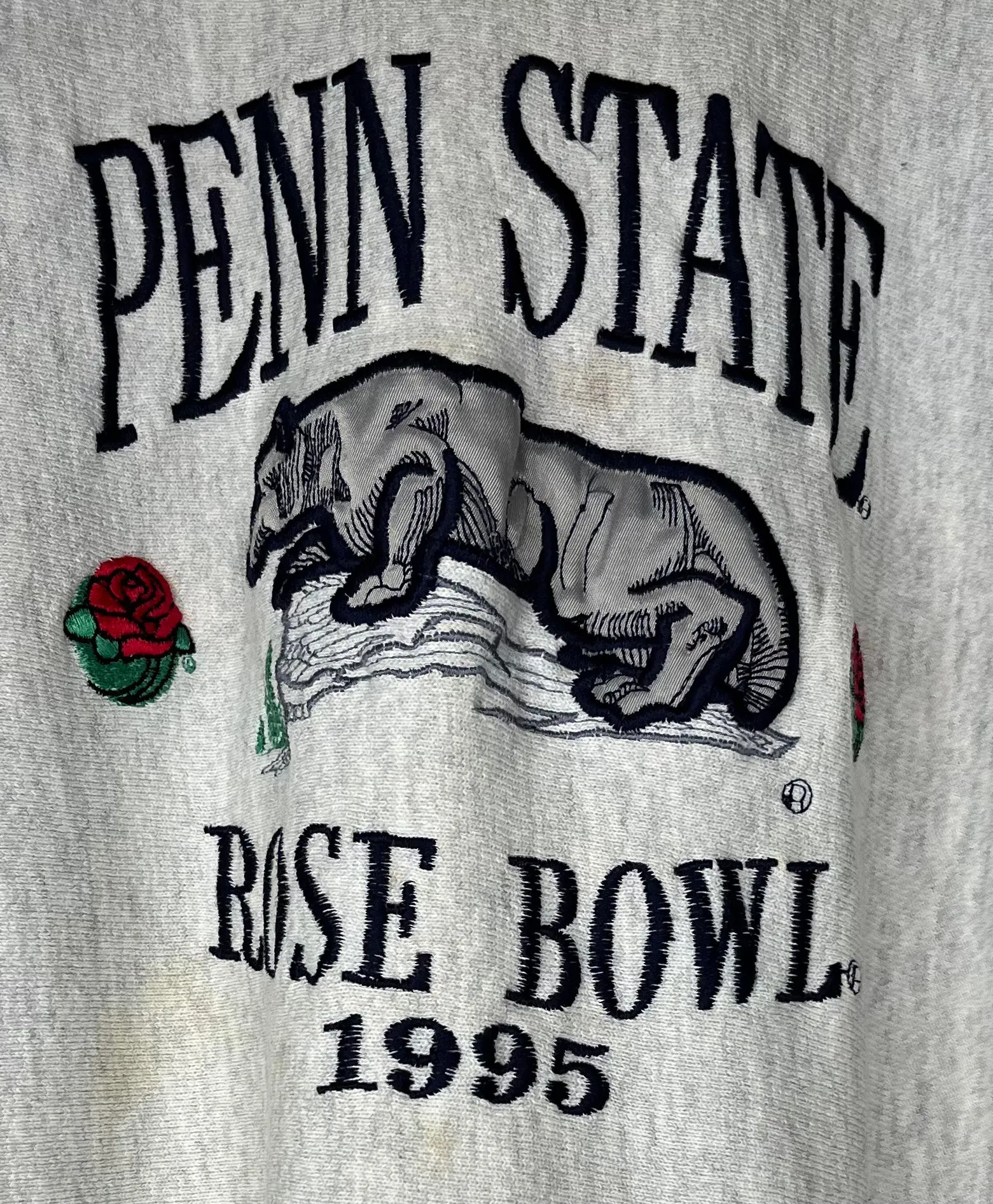 1995 Penn State Rose Bowl Crewneck: L