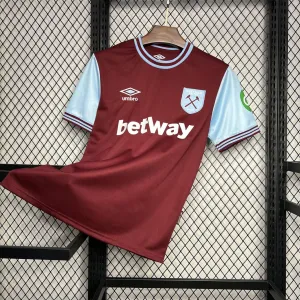 2024-25 West Ham Football Shirts Home