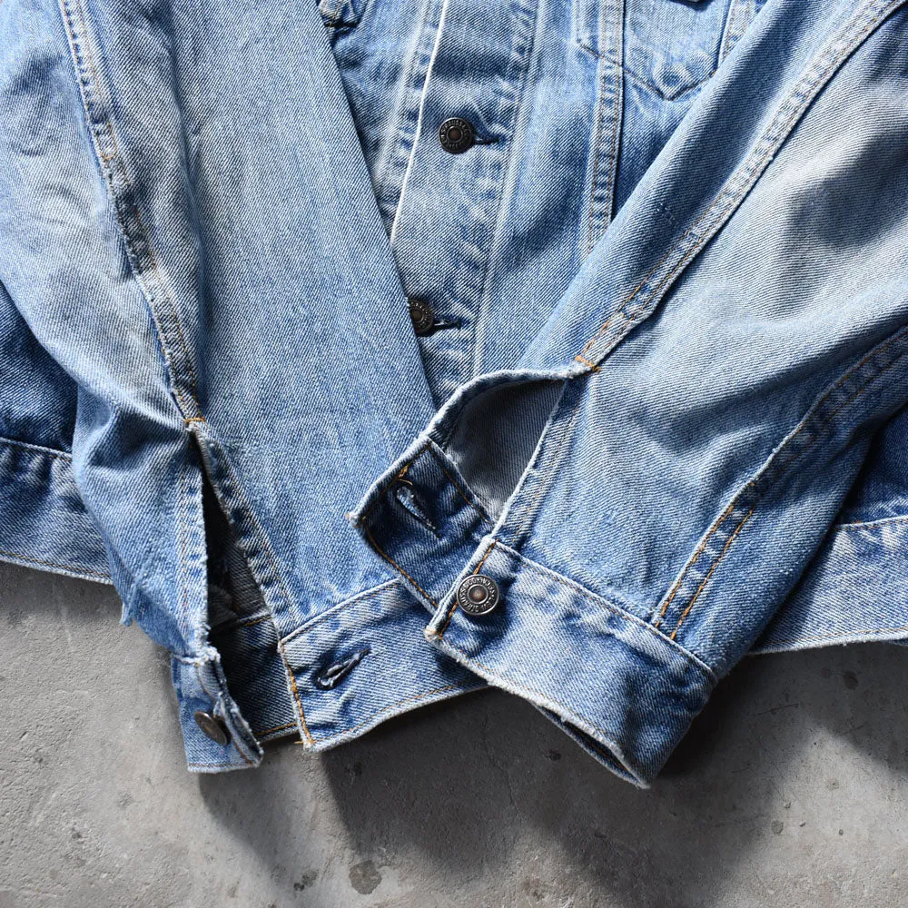 70’s Levi's 70505 ダメージ！縦落ち デニムジャケット USA製 230109