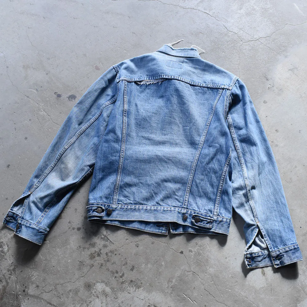 70’s Levi's 70505 ダメージ！縦落ち デニムジャケット USA製 230109