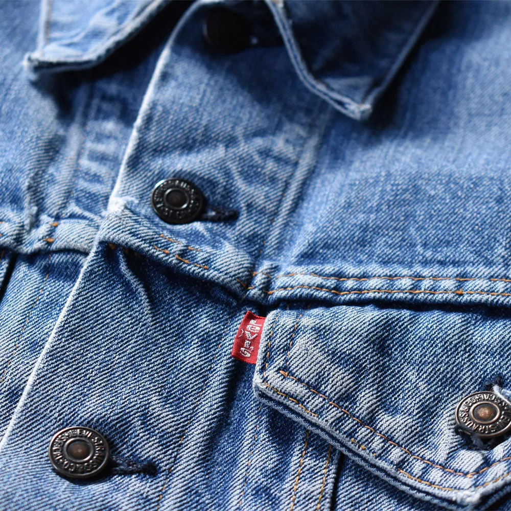 70’s Levi's 70505 ダメージ！縦落ち デニムジャケット USA製 230109