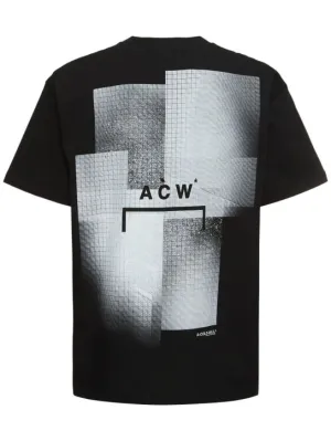 A-COLD-WALL*   Brutalist print cotton jersey t-shirt 