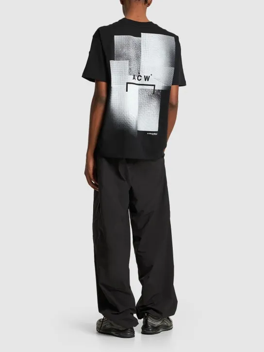 A-COLD-WALL*   Brutalist print cotton jersey t-shirt 