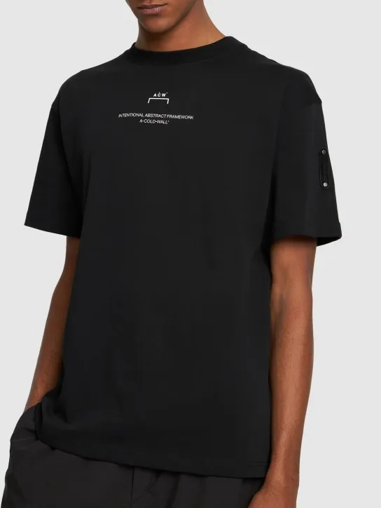 A-COLD-WALL*   Brutalist print cotton jersey t-shirt 