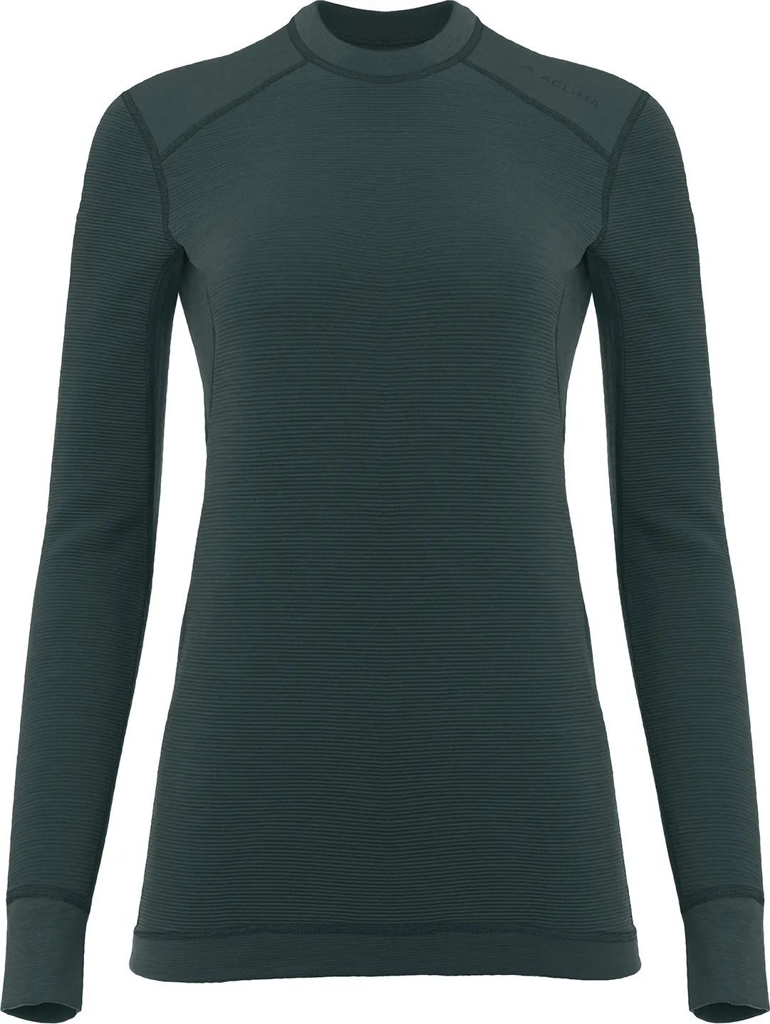 Aclima Women&#x27;s StreamWool Crewneck Green Gables | Buy Aclima Women&#x27;s StreamWool Crewneck Green Gables here | Outnorth