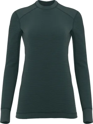 Aclima Women&#x27;s StreamWool Crewneck Green Gables | Buy Aclima Women&#x27;s StreamWool Crewneck Green Gables here | Outnorth
