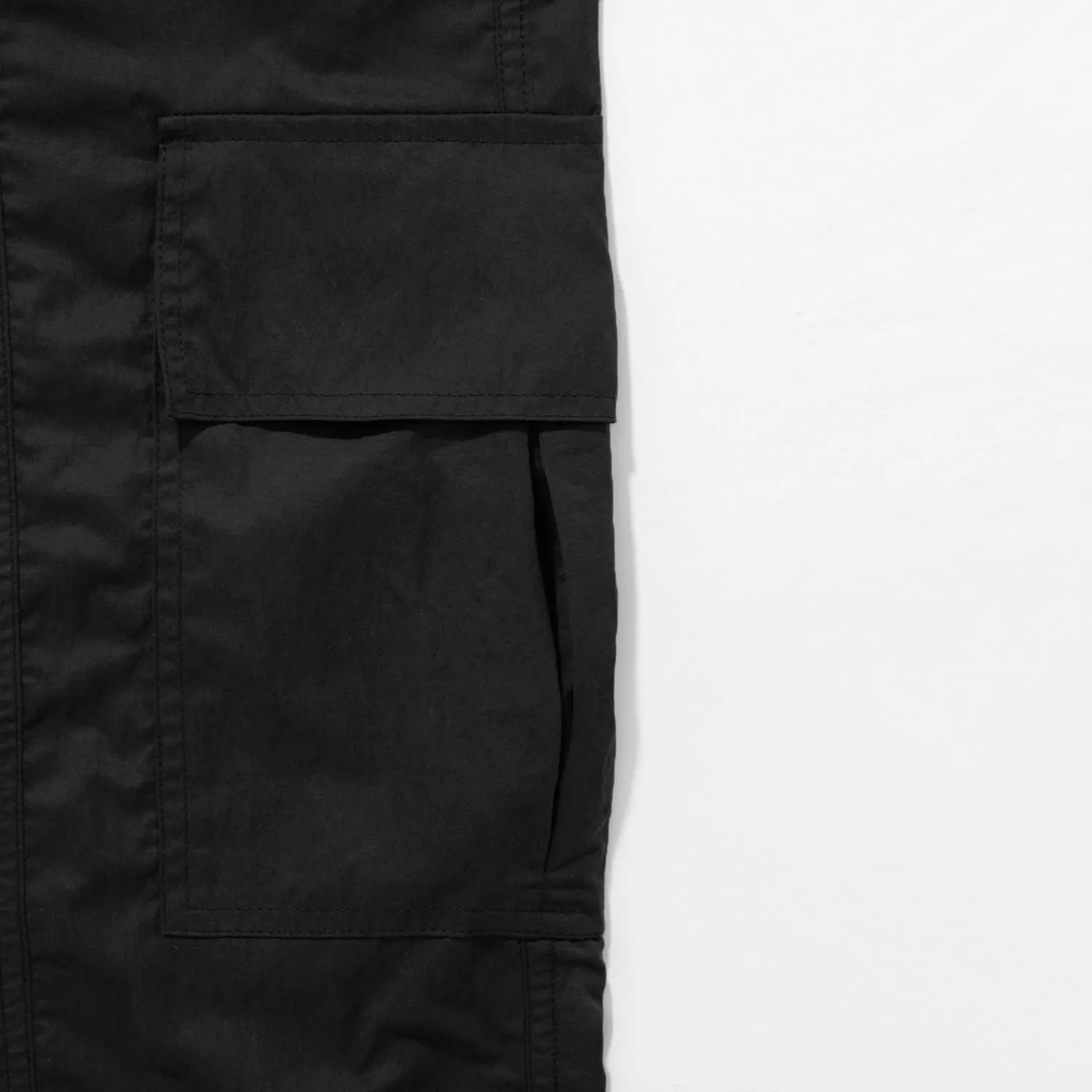 Active Baggy Cargo Pants - Black