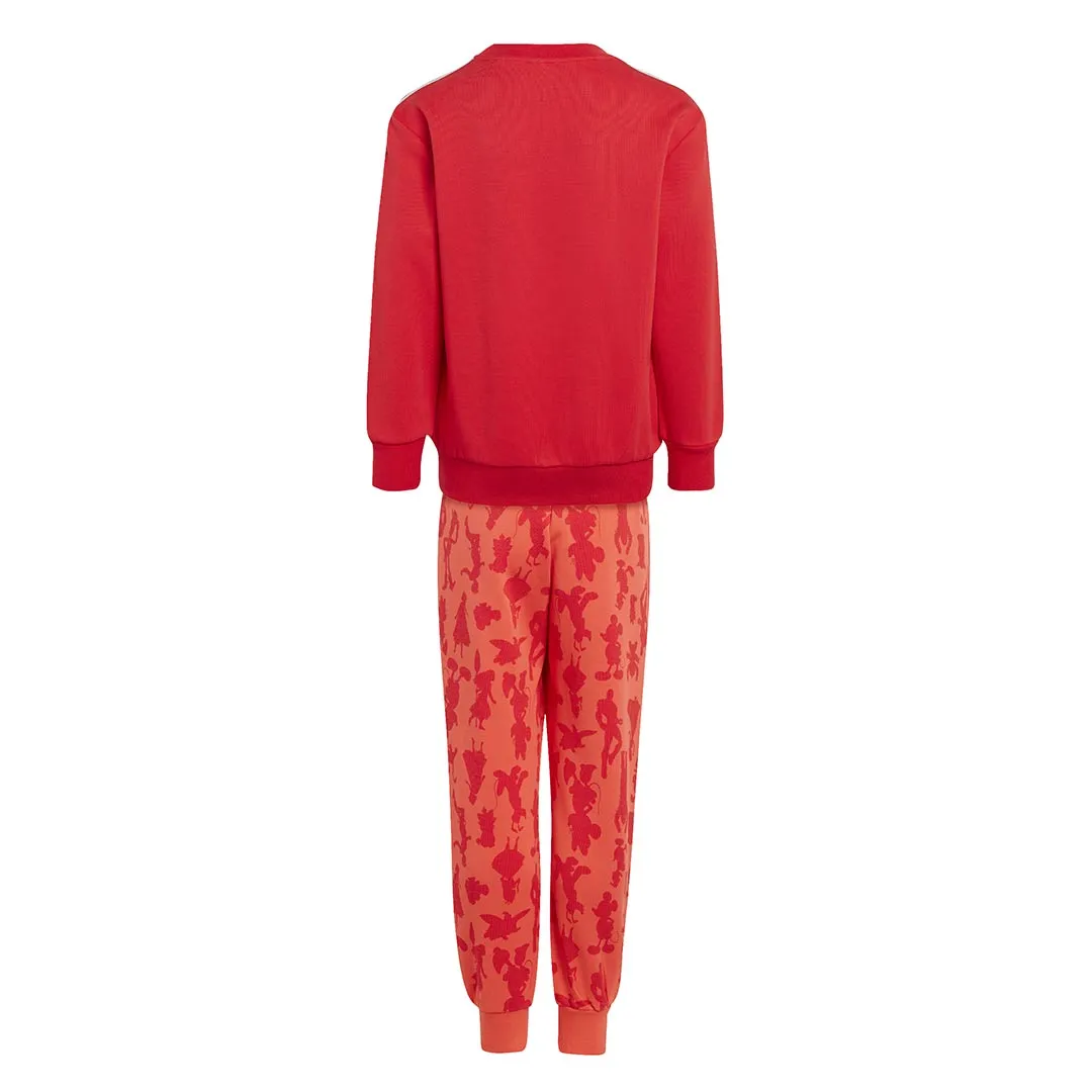 adidas - Kids' (Toddler & Junior) adidas x Disney 100 Crewneck & Joggers Set (IB4863)