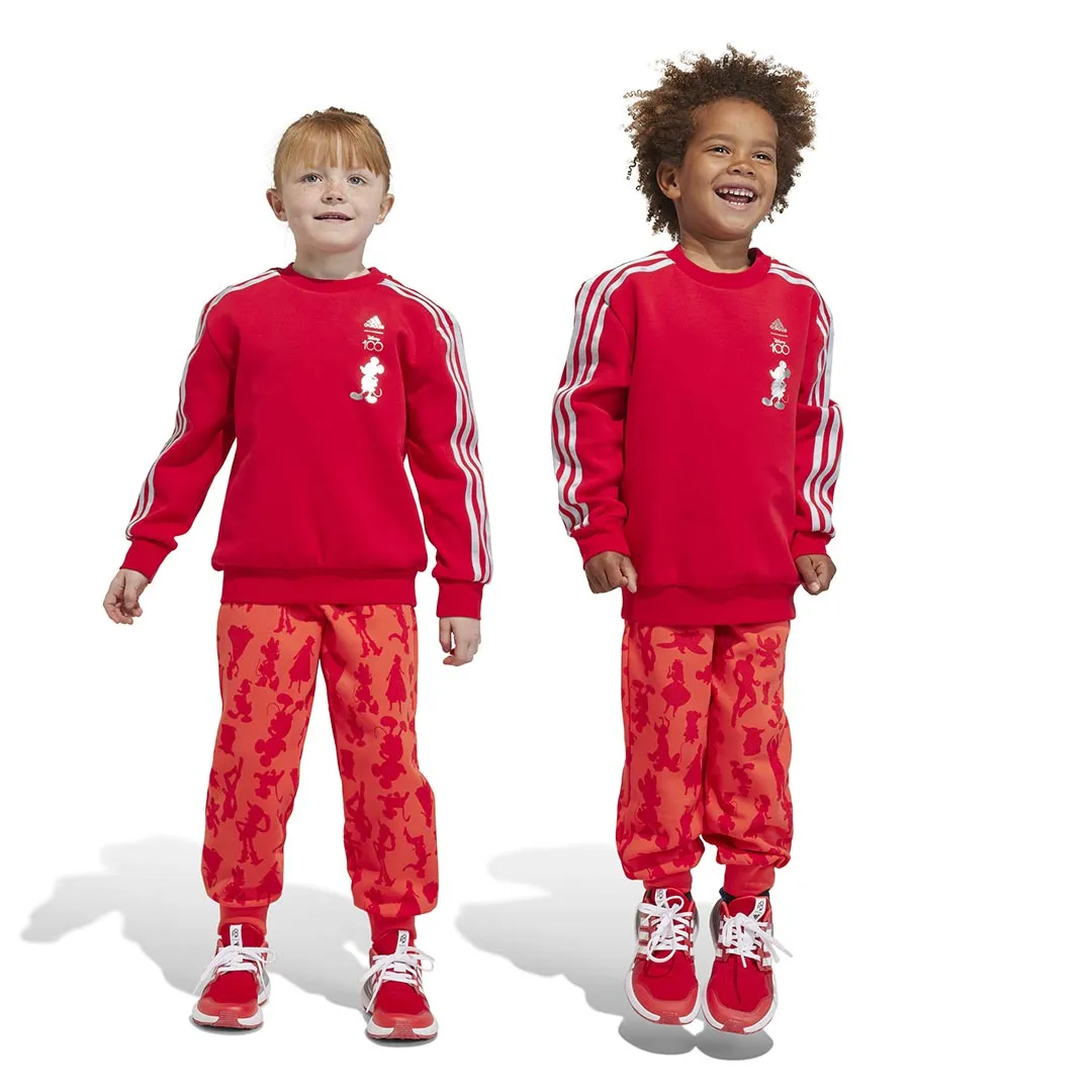 adidas - Kids' (Toddler & Junior) adidas x Disney 100 Crewneck & Joggers Set (IB4863)