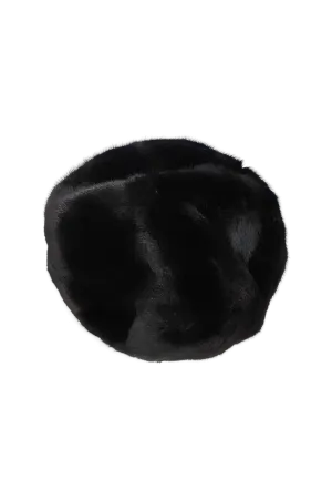 Adjustable Mink Fur Beret