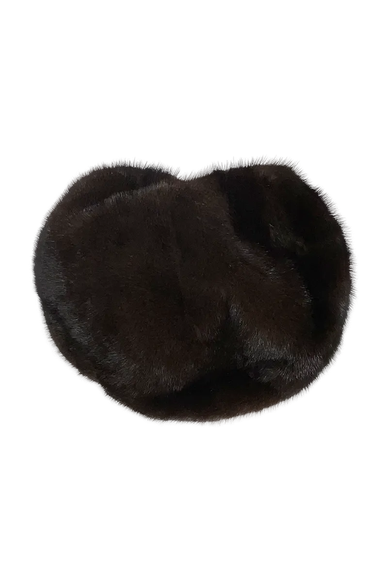 Adjustable Mink Fur Beret