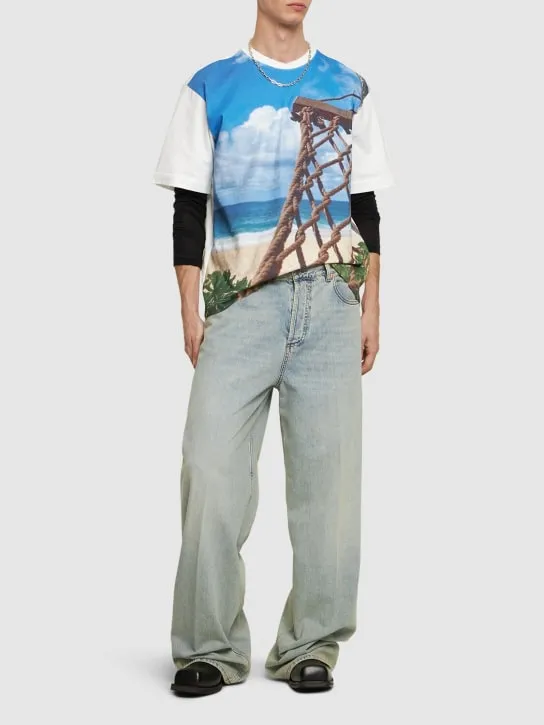 After Pray   Coast print t-shirt 