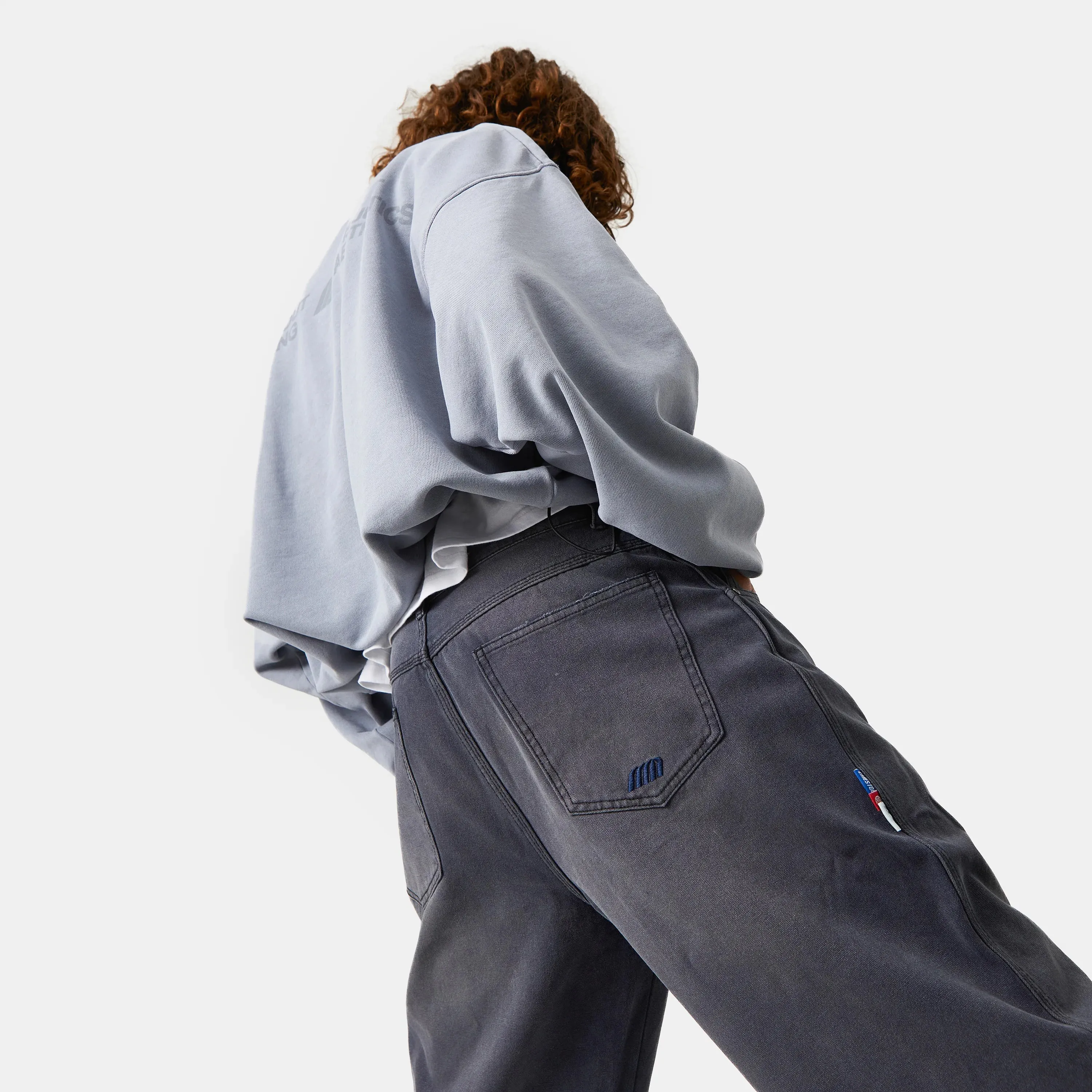 AGs Stormmist Baggy Mockneck