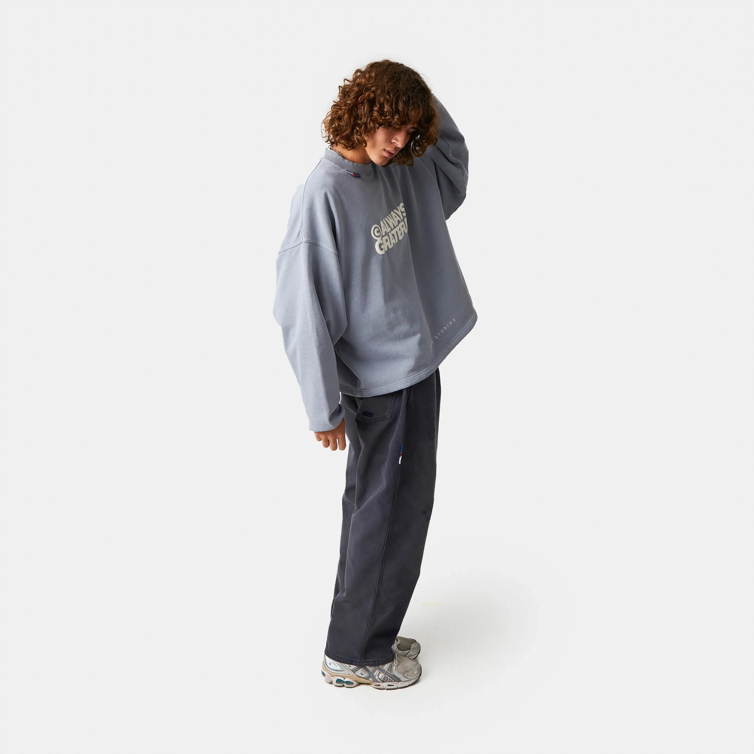AGs Stormmist Baggy Mockneck