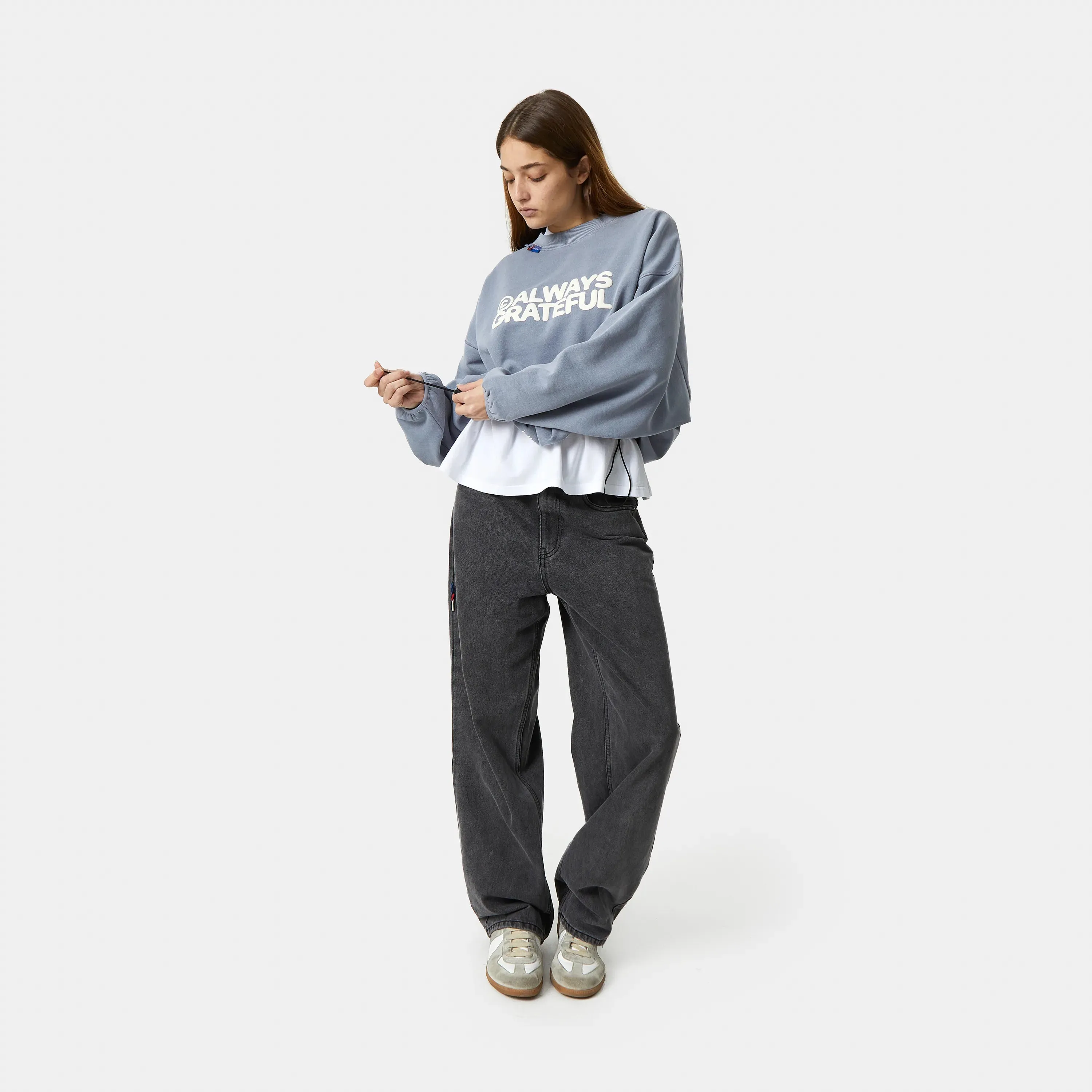 AGs Stormmist Baggy Mockneck