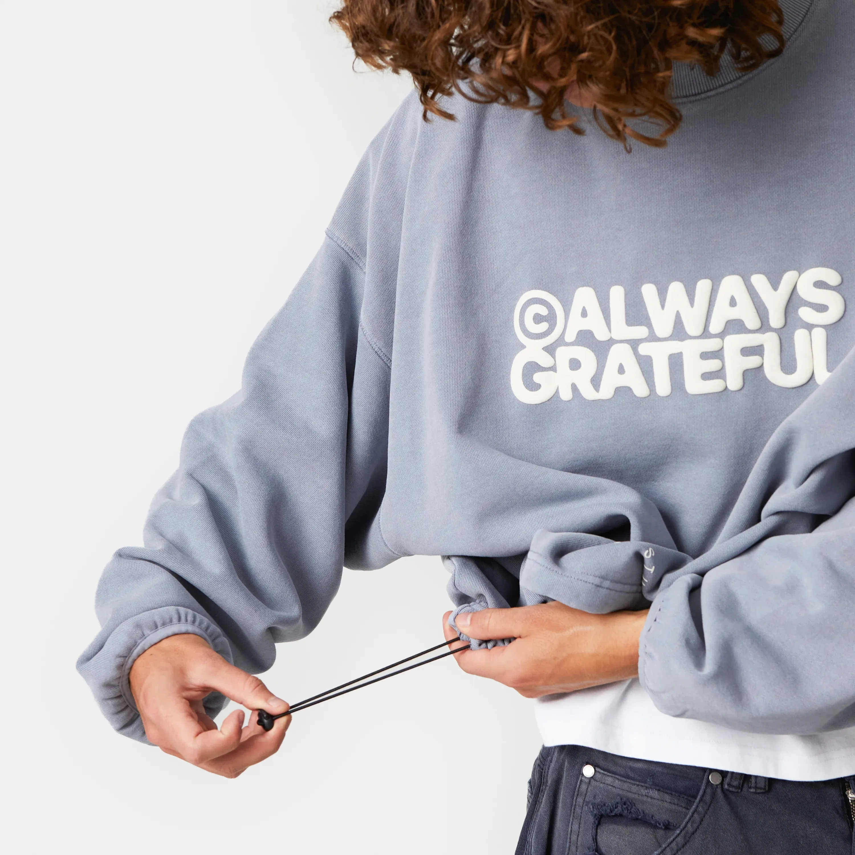 AGs Stormmist Baggy Mockneck