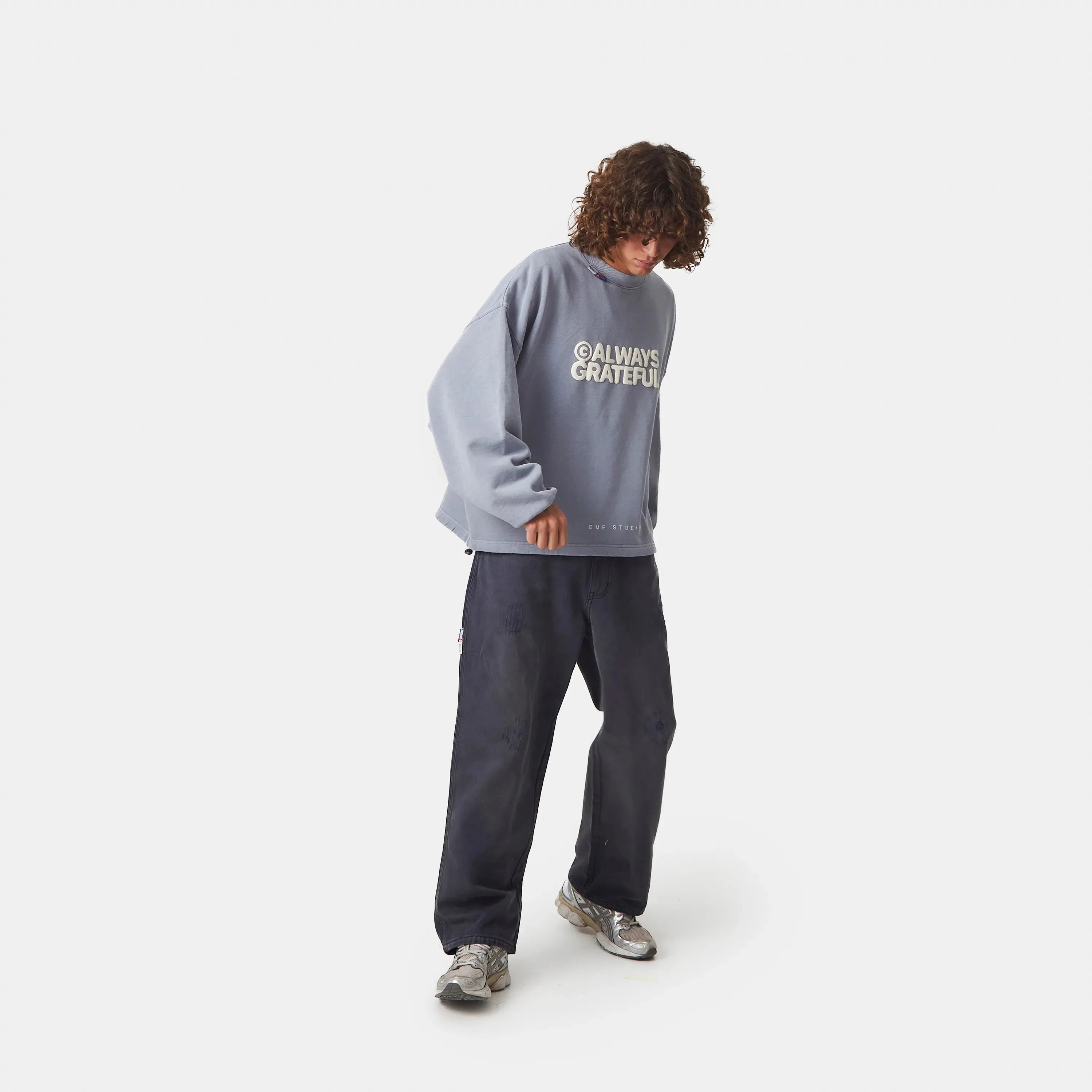 AGs Stormmist Baggy Mockneck