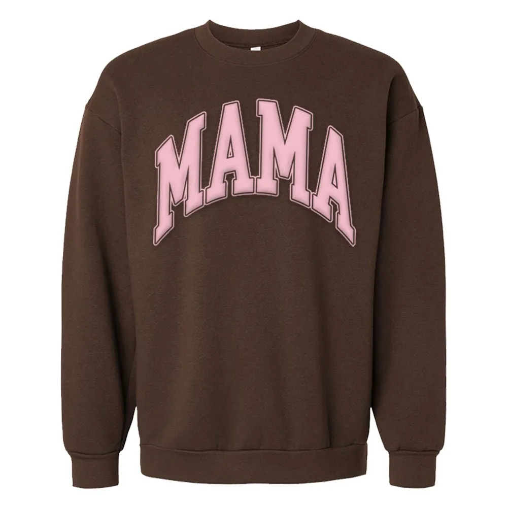 American Apparel 'Mama' PUFF Crewneck Sweatshirt