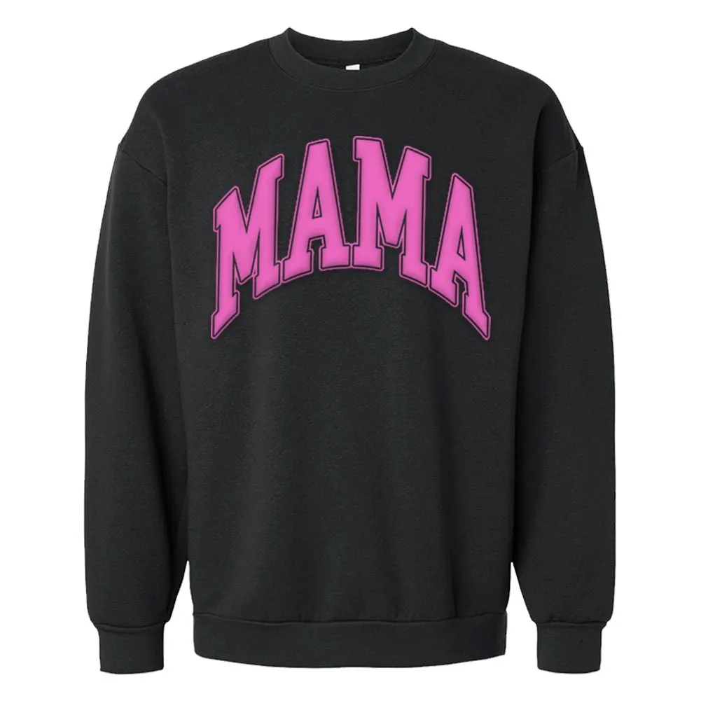 American Apparel 'Mama' PUFF Crewneck Sweatshirt