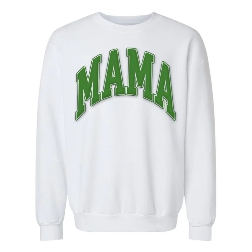 American Apparel 'Mama' PUFF Crewneck Sweatshirt