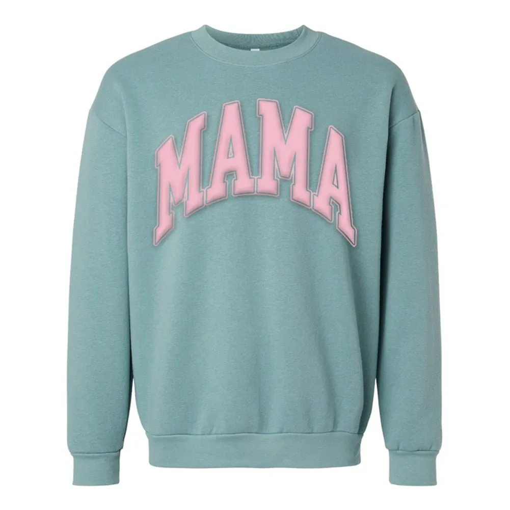 American Apparel 'Mama' PUFF Crewneck Sweatshirt