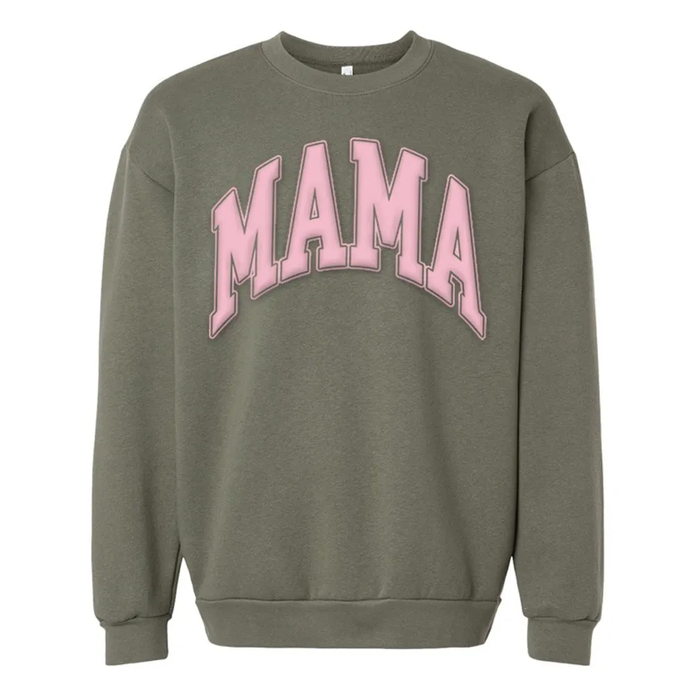 American Apparel 'Mama' PUFF Crewneck Sweatshirt