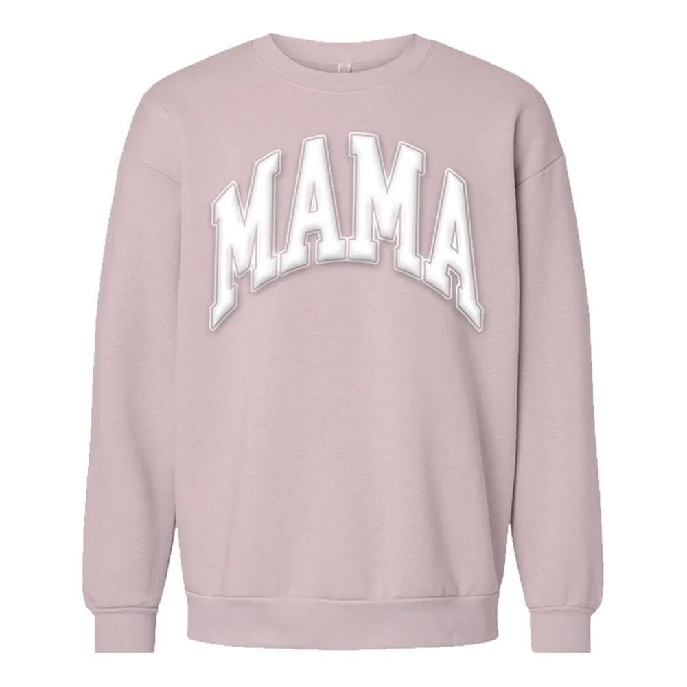 American Apparel 'Mama' PUFF Crewneck Sweatshirt