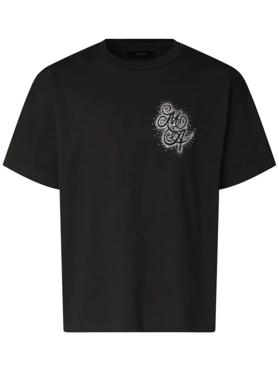 Amiri   Crystal Burst MA Swirl oversize t-shirt 