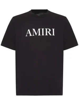 Amiri   Logo cotton t-shirt 