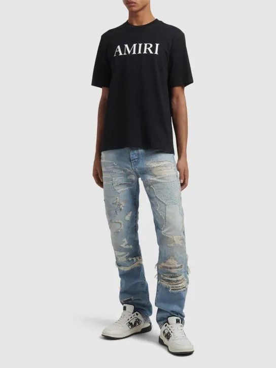 Amiri   Logo cotton t-shirt 