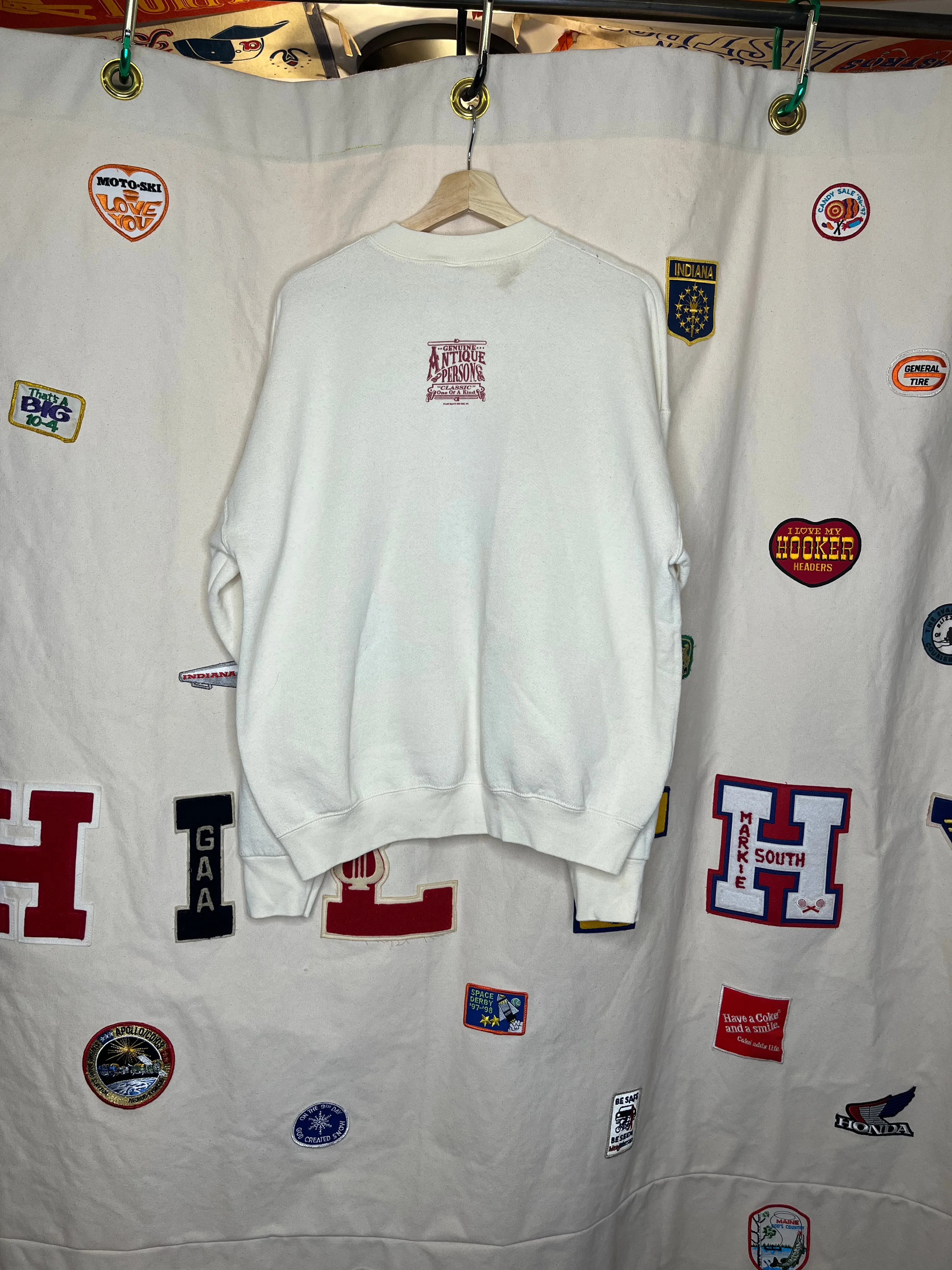 Antique Person Crewneck: XL