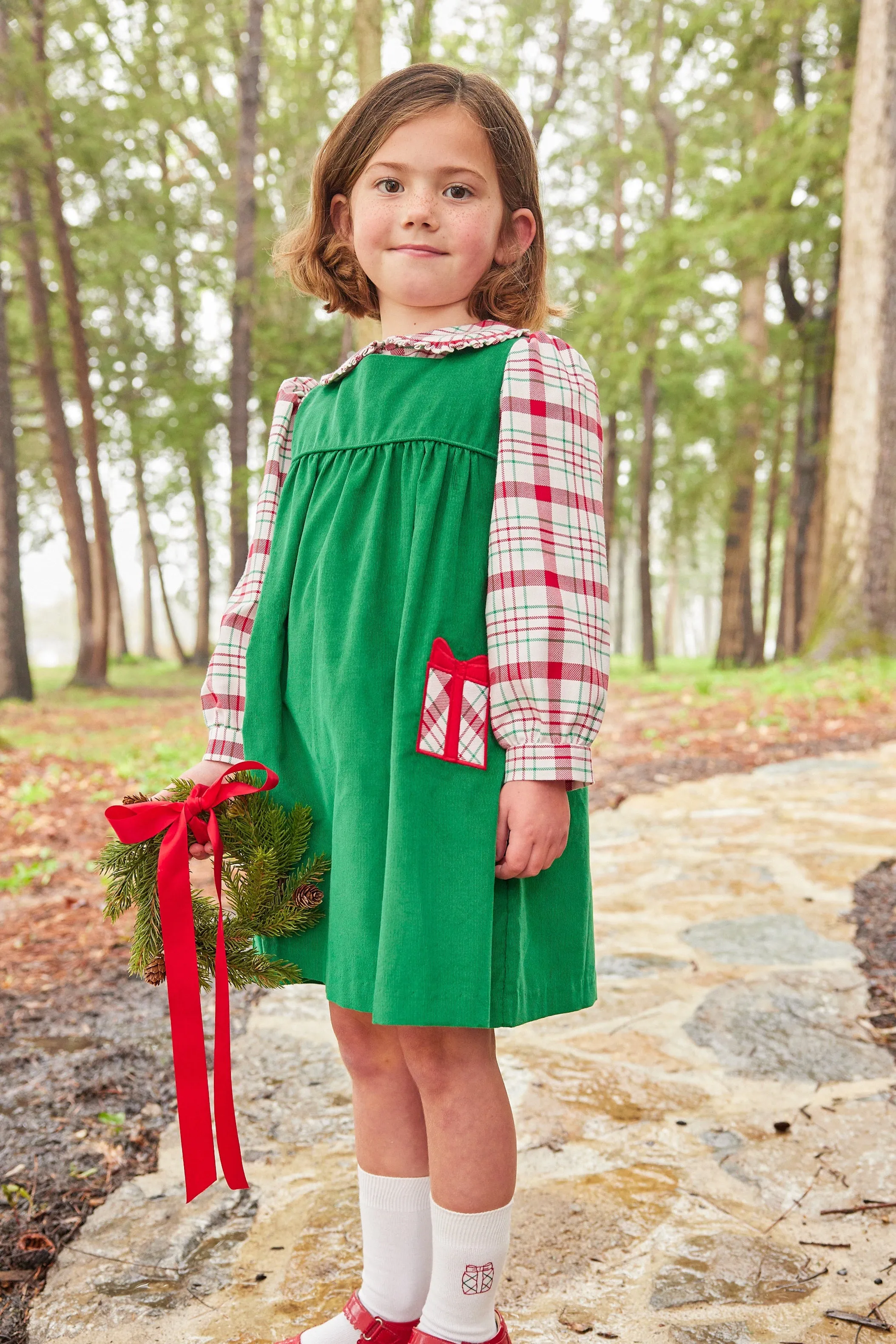 Applique Madison Jumper Set - Presents