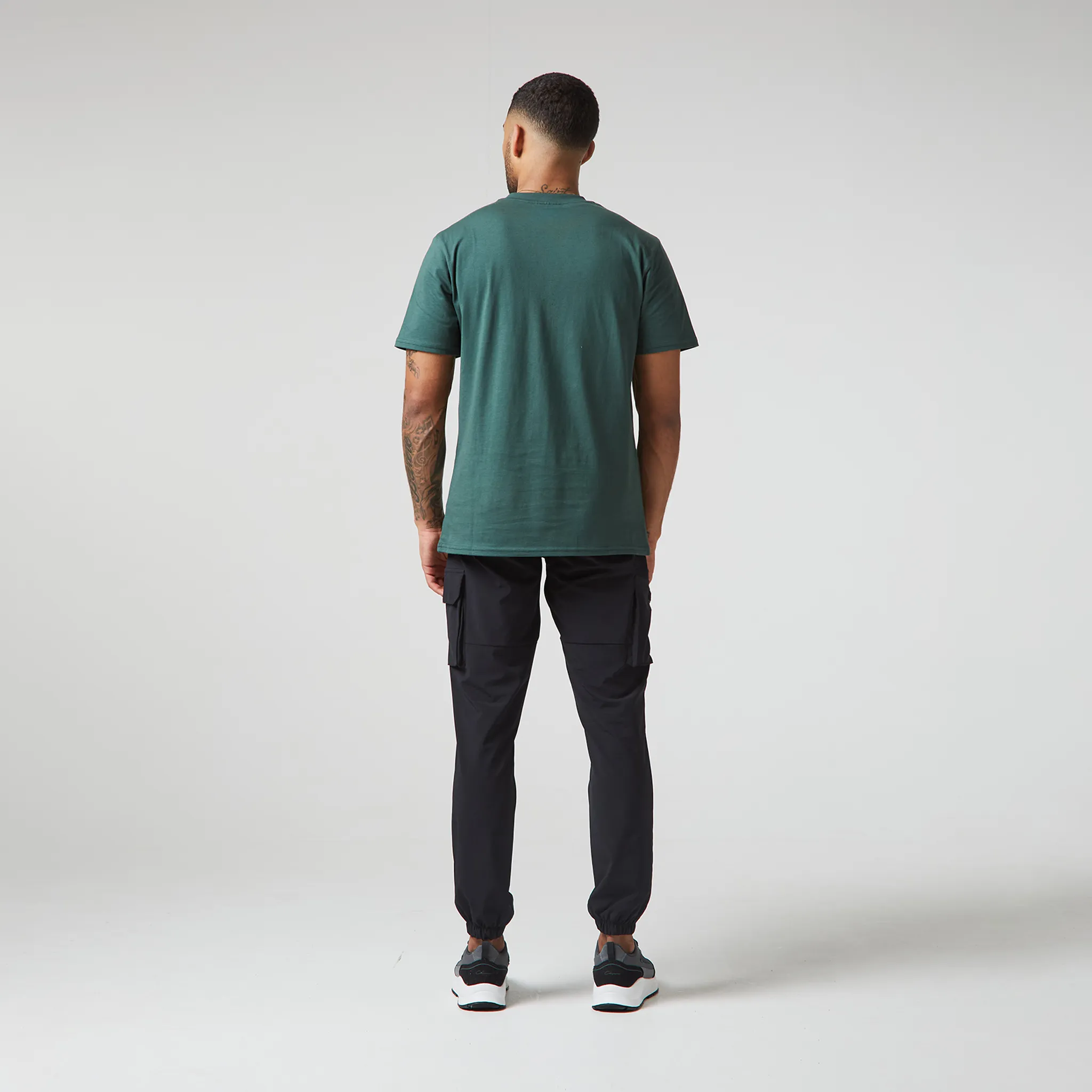 Arch Luxe T-Shirt | Forest Green