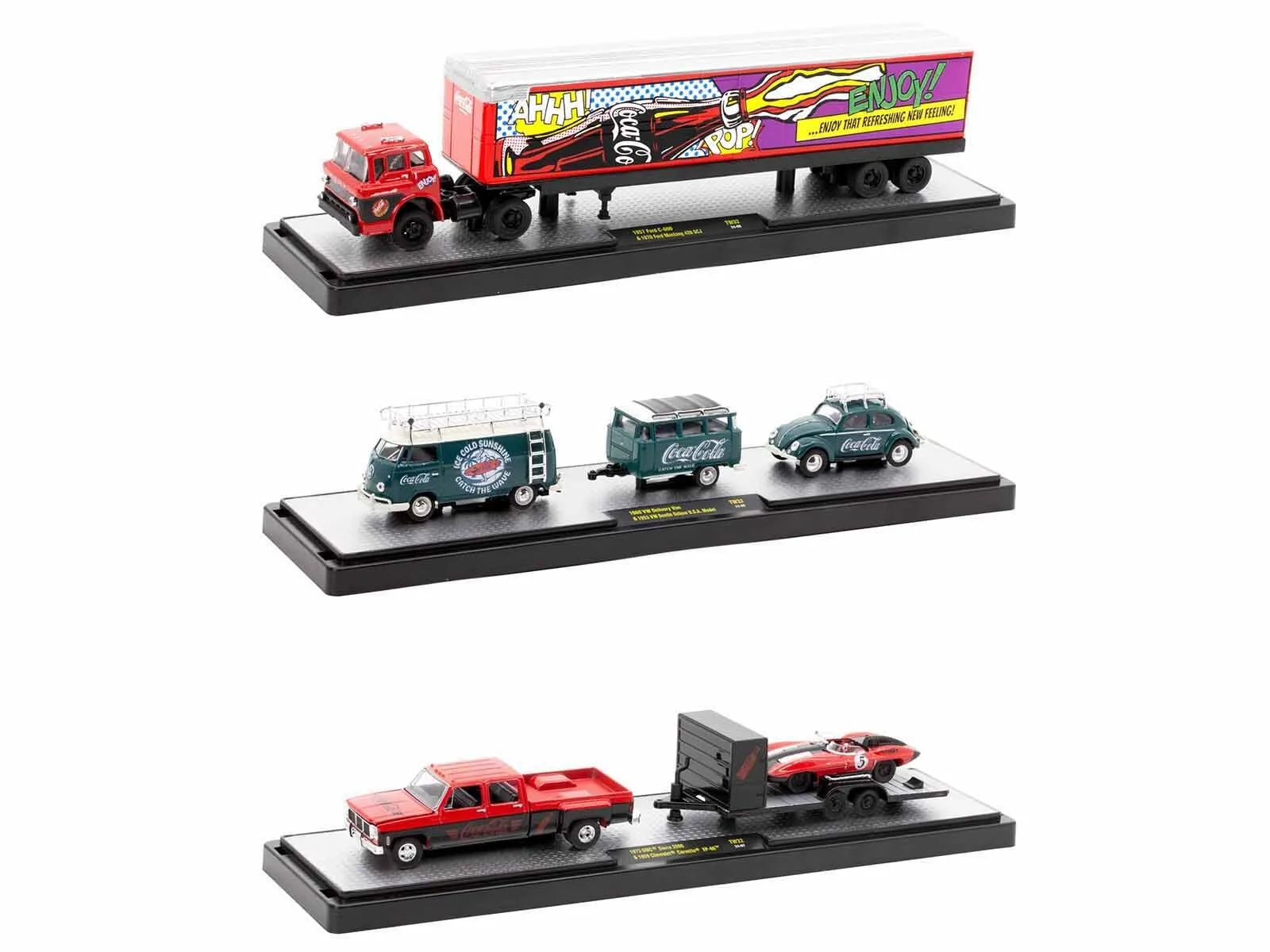 Auto Haulers "Coca-Cola" Set of 3 pieces Release 32 Limited