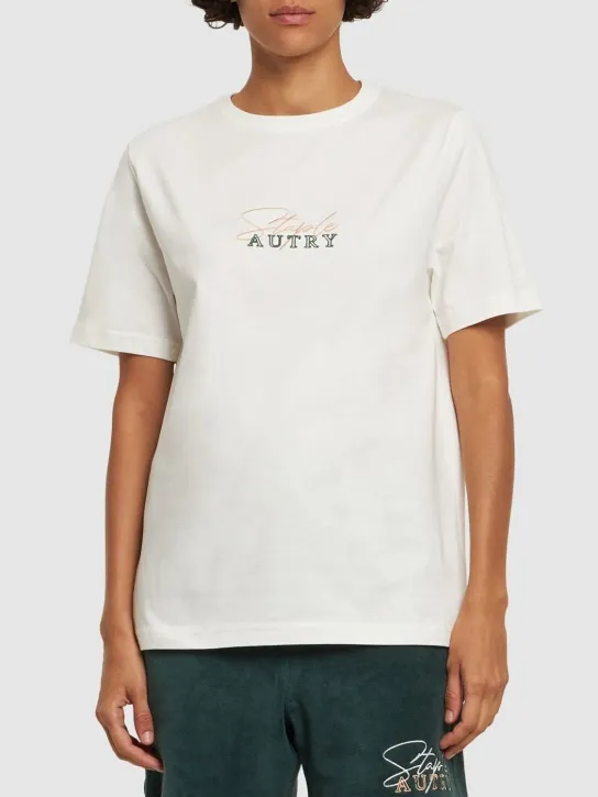 Autry   Staple cotton t-shirt 