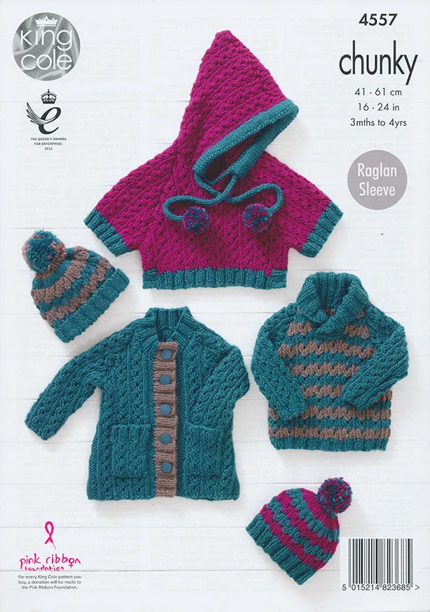 Baby Set in King Cole Comfort Chunky (4557)