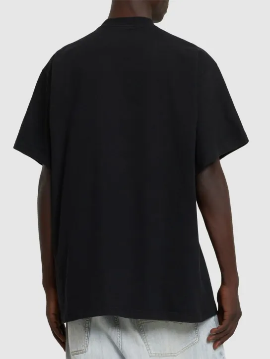 Balenciaga   Adidas oversized cotton t-shirt 