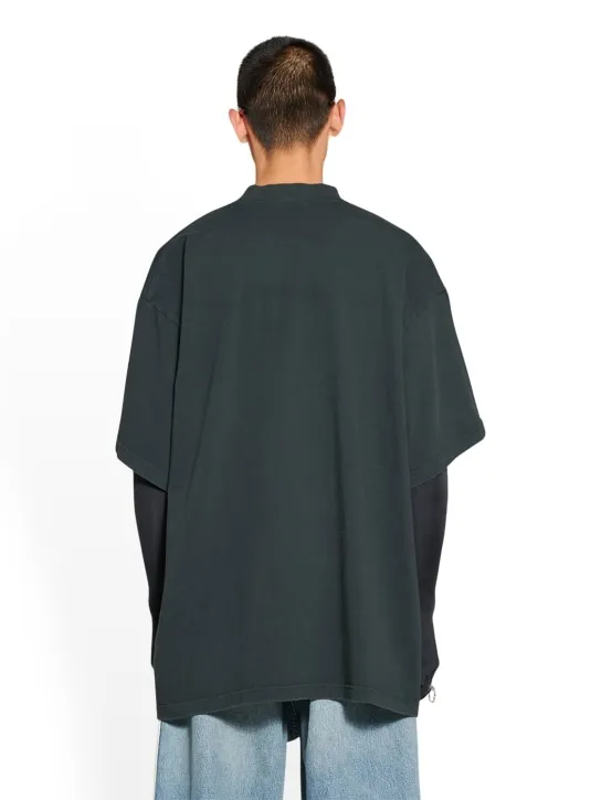 Balenciaga   Adidas oversized cotton t-shirt 