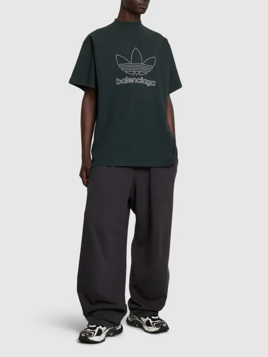 Balenciaga   Adidas oversized cotton t-shirt 