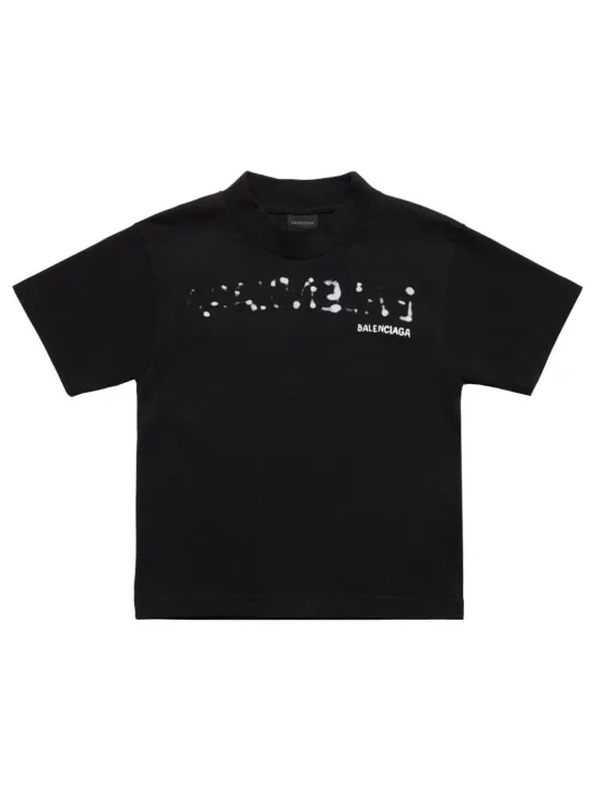 Balenciaga   Cotton jersey s/s t-shirt 