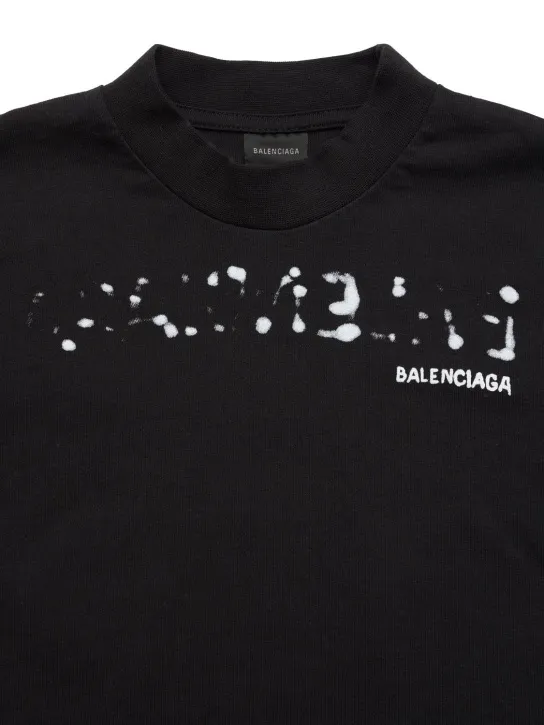 Balenciaga   Cotton jersey s/s t-shirt 