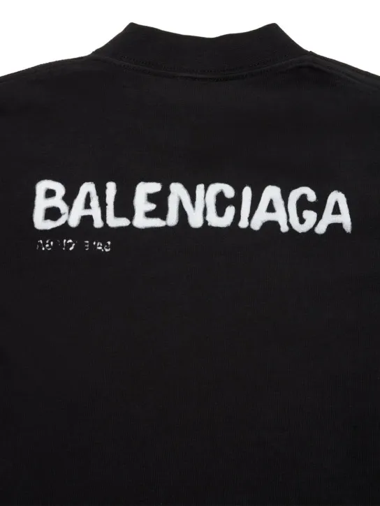 Balenciaga   Cotton jersey s/s t-shirt 