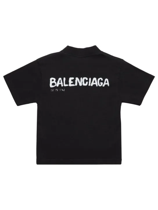 Balenciaga   Cotton jersey s/s t-shirt 