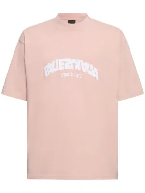 Balenciaga   Logo cotton jersey t-shirt 
