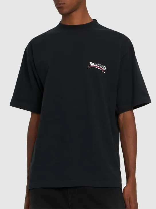 Balenciaga   Logo cotton t-shirt 