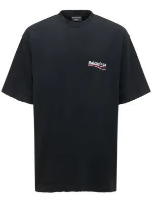 Balenciaga   Logo cotton t-shirt 