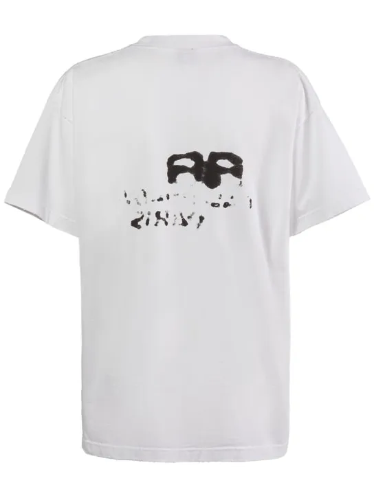 Balenciaga   Medium fit cotton t-shirt 