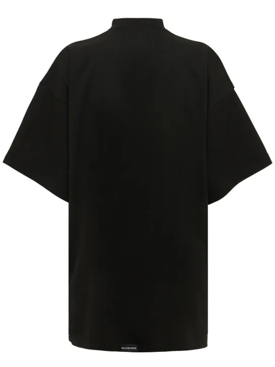 Balenciaga   Oversize cotton t-shirt 