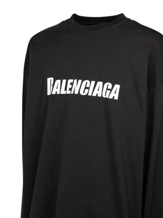 Balenciaga   Oversize cotton t-shirt 